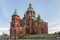 Helsinki, Finland. Uspenski Cathedral Royalty Free Stock Photo