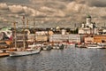 Helsinki Harbor Royalty Free Stock Photo