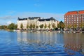 Helsinki. Kaisaniemi bay Royalty Free Stock Photo