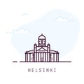 Helsinki line style building