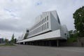HELSINKI - 28 MAY: Finlandia Hall in Helsinki, Finland on 28 May 2016 Royalty Free Stock Photo