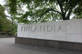 HELSINKI - 28 MAY: Finlandia Hall in Helsinki, Finland on 28 May 2016 Royalty Free Stock Photo