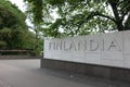 HELSINKI - 28 MAY: Finlandia Hall in Helsinki, Finland on 28 May 2016 Royalty Free Stock Photo