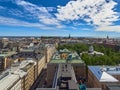 Helsinki panorama from Torni tower. Royalty Free Stock Photo