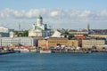 Helsinki skyline and Helsinki Cathedral, Finland