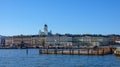 Helsinki skyline and Helsinki Cathedral, Finland