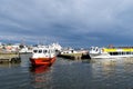 Helsinki. South Harbor before the storm Royalty Free Stock Photo