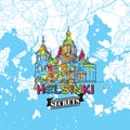 Helsinki Travel Secrets Art Map