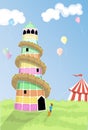 Helter skelter Royalty Free Stock Photo