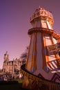 Helter Skelter Edinburgh Christmas Fair Royalty Free Stock Photo