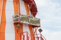 A Helter Skelter ride close up Royalty Free Stock Photo