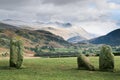 Helvellyn From Castlerigg Stone Circle