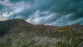 Helvellyn and Striding Edge, Lake District Royalty Free Stock Photo