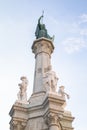 Helvetian confederation woman statue in Bern Royalty Free Stock Photo