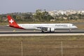 Helvetic Airways operating for Swiss Air Royalty Free Stock Photo