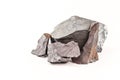 hematite  esoteric raw ore  stone with mystical properties  good vibrations Royalty Free Stock Photo