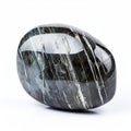 Hematite Stone With Striking Black And Grey Lines