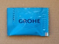 HEMER - FEB 2020: Grohe sign