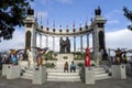 The Hemiciclo Rotunda in Guayaquil in Ecuador.