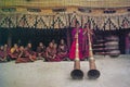 Hemis Festival of Drukpa Buddhists at Hemic gompa Ladakh Royalty Free Stock Photo