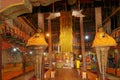 Hemis monsatery interior, Leh, Ladakh, Jammu and Kashmir, India Royalty Free Stock Photo