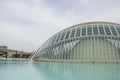 Hemisferic, a planetary in the City of Arts and Science, Valencia, Spain