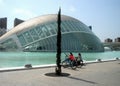The City of Arts and Sciences: appreciating the beauty of the Hemispheric, Valencia, Spain
