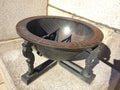 Hemispherical Sundial in Changdeokgung Palace Royalty Free Stock Photo