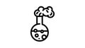 hemistry kids club line icon animation