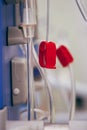 Hemodialysis Machine in a Modern Dialysis Center Royalty Free Stock Photo