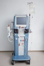 Hemodialysis machine with tubing and installations