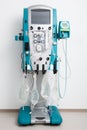 Hemodialysis machine with tubing and installations Royalty Free Stock Photo