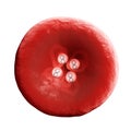 Hemoglobin, haemoglobin, Hb or Hgb, is the iron-containing oxygen-transport metalloprotein in the red blood cells. Hemoglobin in t Royalty Free Stock Photo