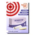 Hemorstop Suppositories Poster Vector