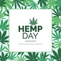 Hemp Day And Medical Marijuana Advertisement