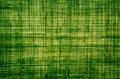 Hemp fiber cloth texture in green color with backlit