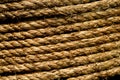 Hemp rope texture Royalty Free Stock Photo