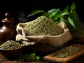 Hemp Seeds Royalty Free Stock Photo