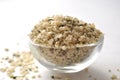 Hemp seeds Royalty Free Stock Photo