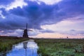 Hempenserpoldermolen Royalty Free Stock Photo