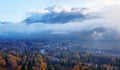 Hemu Village, a beautiful mountain village in Xinjiang Royalty Free Stock Photo