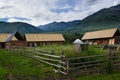 A beautiful mountain village in the north of XinjiangÃ¢â¬âHemu village