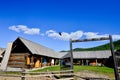 Hemu Village is a small village situated in Kanas Nature Reserve in Altay, northern Xinjiang Royalty Free Stock Photo