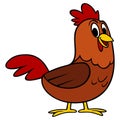 Hen Royalty Free Stock Photo