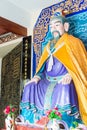 The Duke of Zhou Statue at Luoyang Zhougong Temple Museum. a famous historic site in Luoyang, Henan, China.