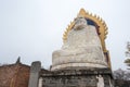 Dharma Statue at Shaolin Temple. a famous historic site in Dengfeng, Henan, China.