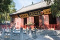 Fawang Temple. a famous historic site in Dengfeng, Henan, China.