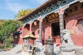 Fawang Temple. a famous historic site in Dengfeng, Henan, China.
