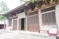 Huishan Temple in Dengfeng, Henan, China. It is part of UNESCO World Heritage Site - Historic Monuments of Dengfeng.