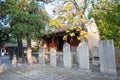 Songyang Academy in Dengfeng, Henan, China. It is part of UNESCO World Heritage Site - Historic Monuments of Dengfeng.